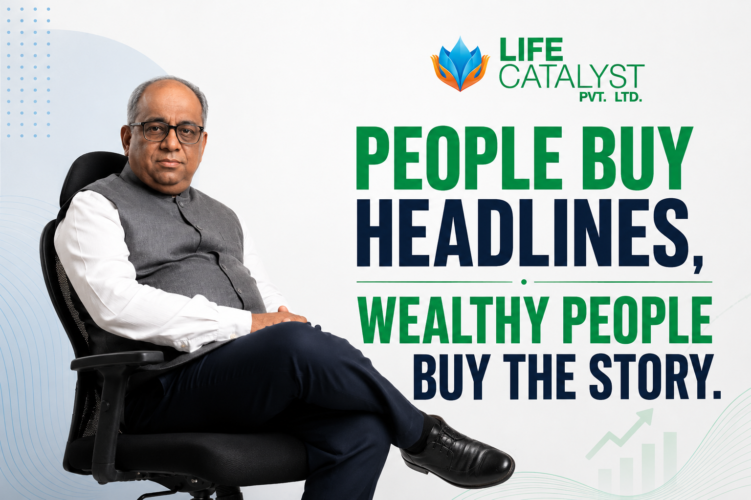 People Buy Headlines. Investors Buy Stories