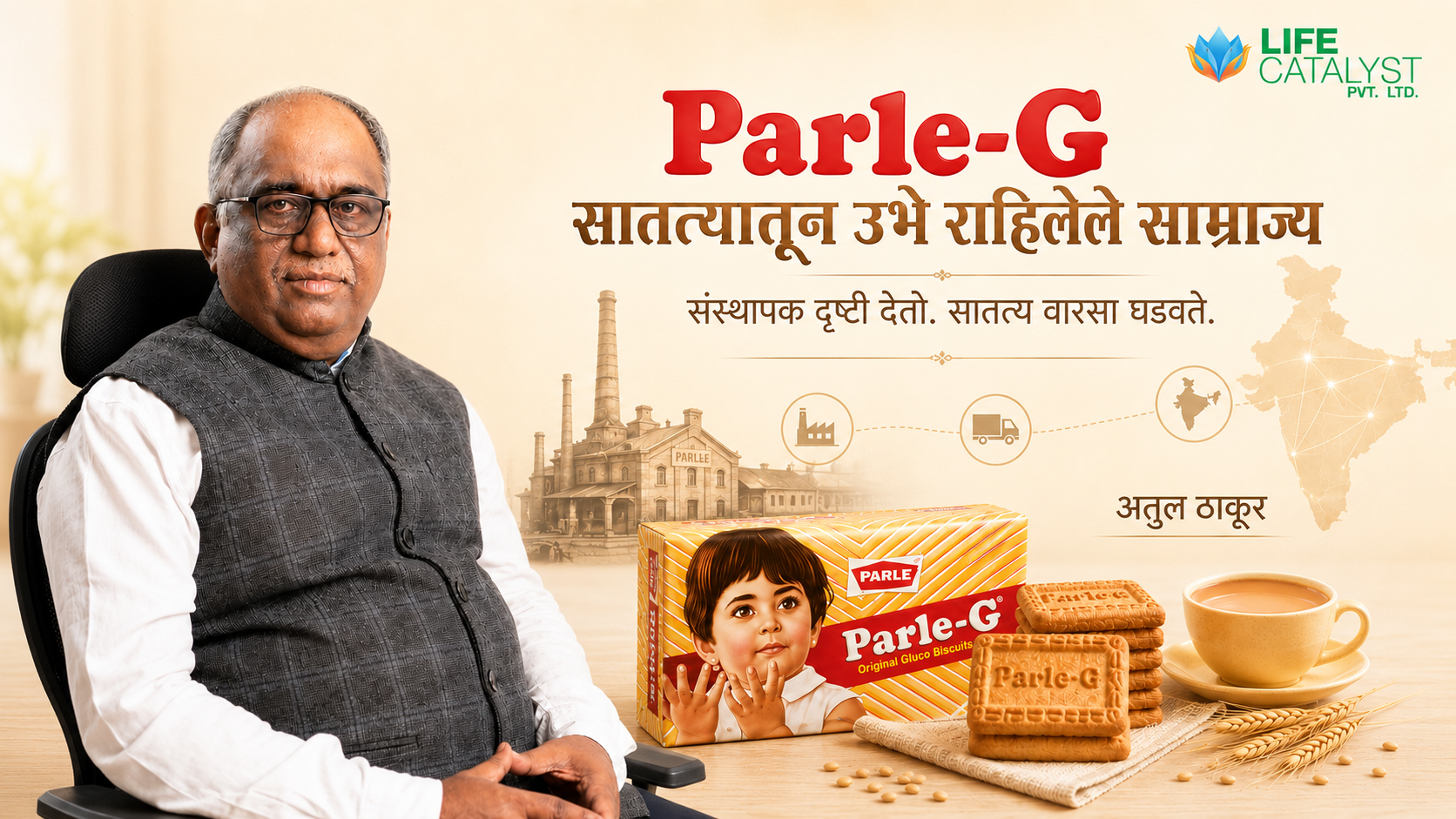 Parle-G: संस्थापकांच्या स्वप्नापासून सातत्याच्या साम्राज्यापर्यंत