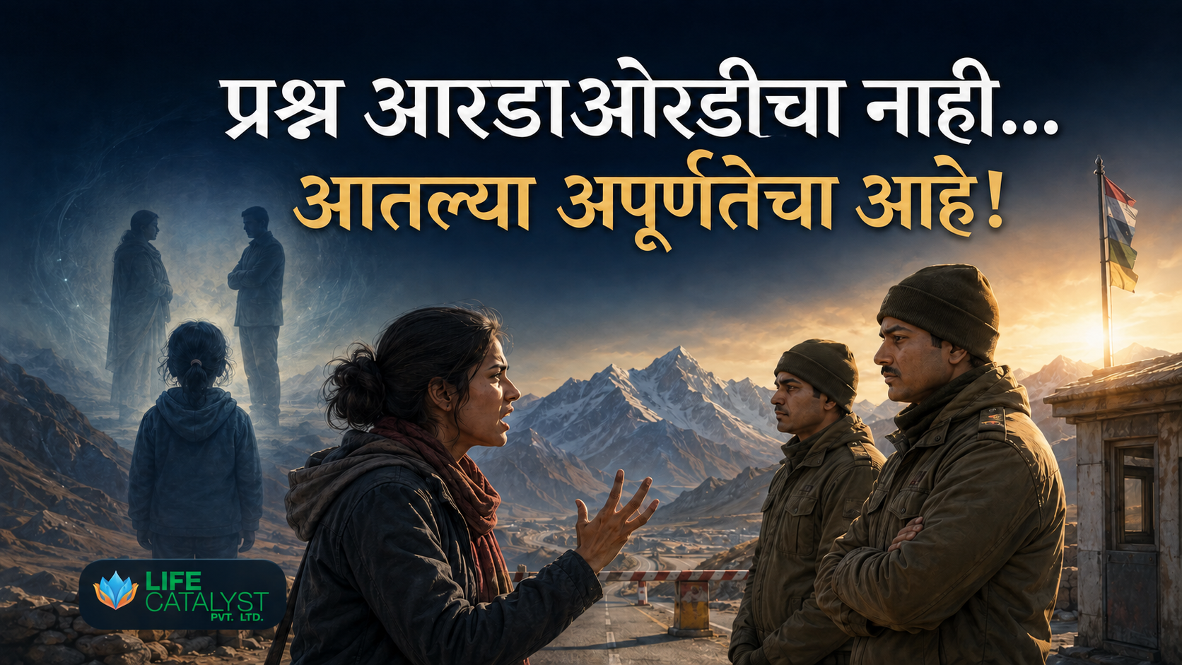 प्रश्न आरडाओरडीचा नाही; आतल्या अपूर्णतेचा आहे!